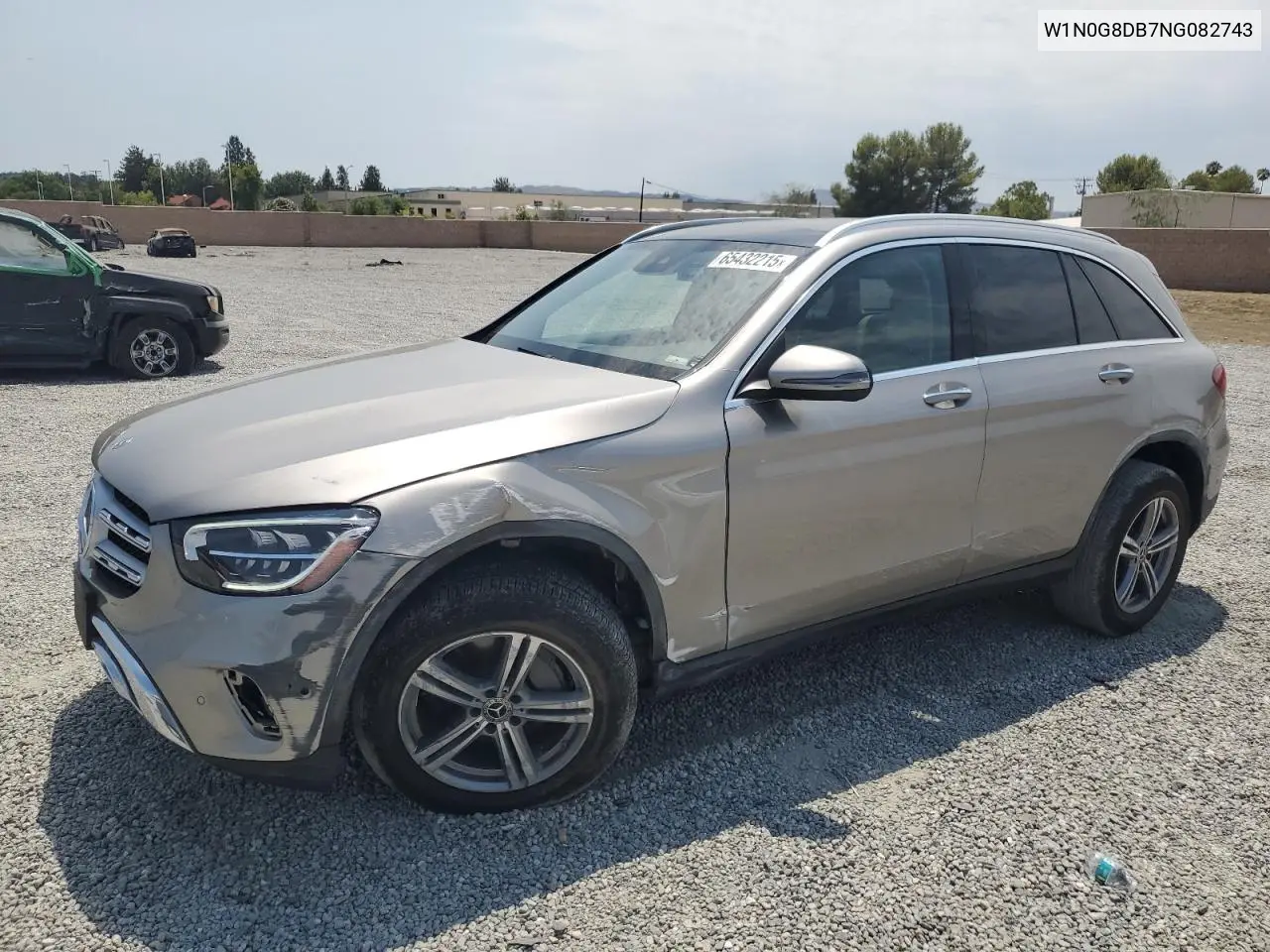 2022 Mercedes-Benz Glc 300 VIN: W1N0G8DB7NG082743 Lot: 65432215