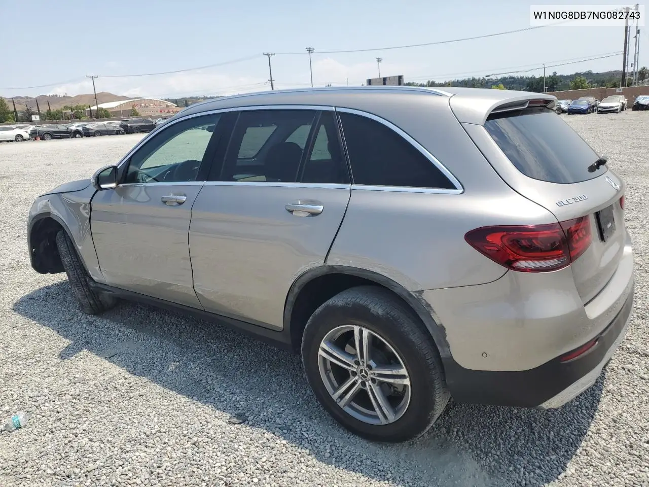 2022 Mercedes-Benz Glc 300 VIN: W1N0G8DB7NG082743 Lot: 65432215