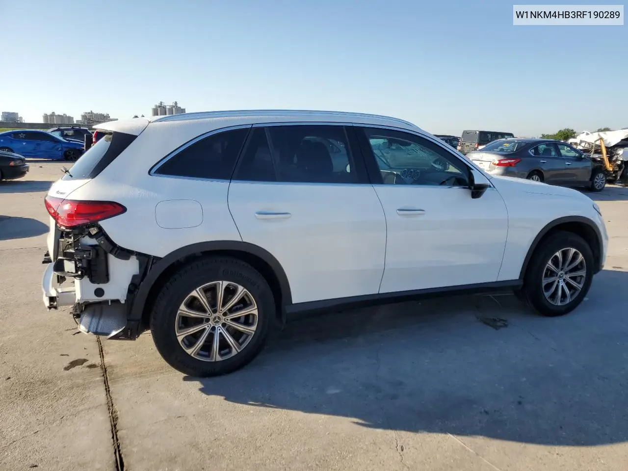 2024 Mercedes-Benz Glc 300 4Matic VIN: W1NKM4HB3RF190289 Lot: 56250655