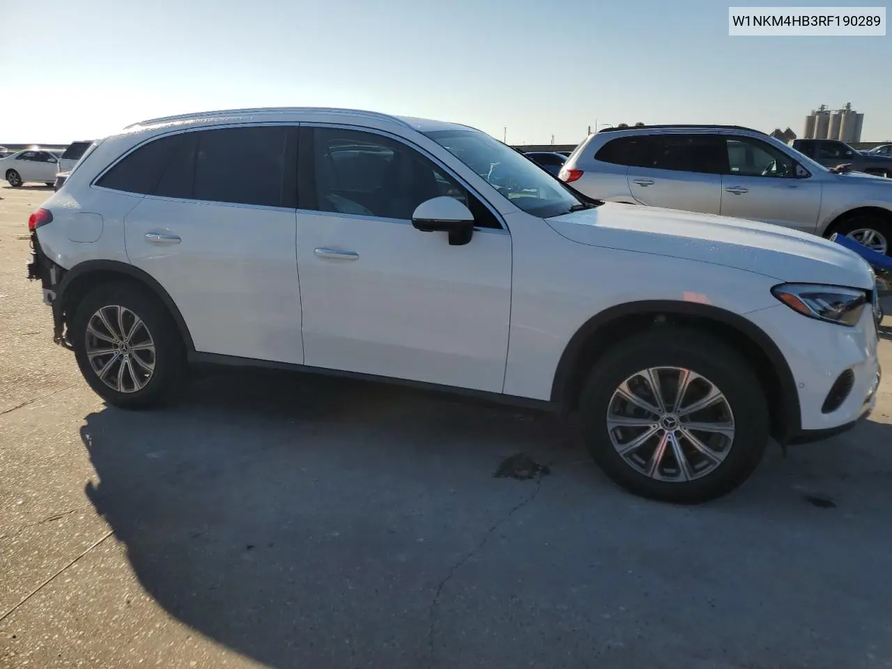 2024 Mercedes-Benz Glc 300 4Matic VIN: W1NKM4HB3RF190289 Lot: 56250655