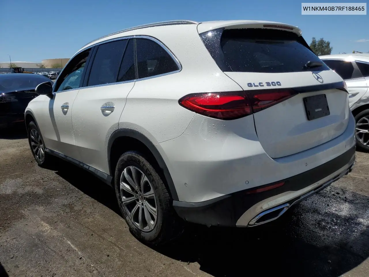 2024 Mercedes-Benz Glc 300 VIN: W1NKM4GB7RF188465 Lot: 56568745