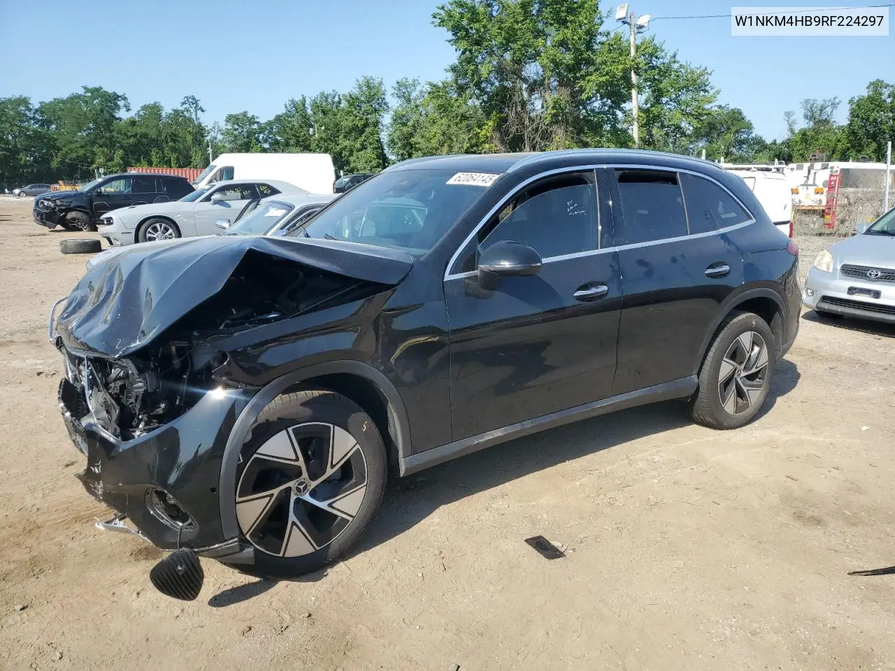 2024 Mercedes-Benz Glc 300 4Matic VIN: W1NKM4HB9RF224297 Lot: 62064145