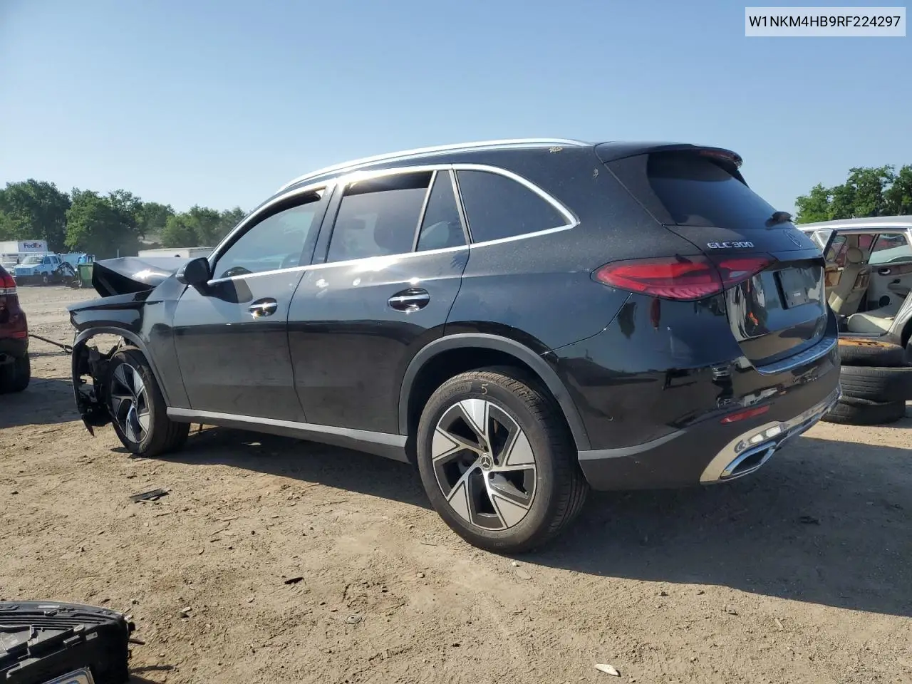 2024 Mercedes-Benz Glc 300 4Matic VIN: W1NKM4HB9RF224297 Lot: 62064145