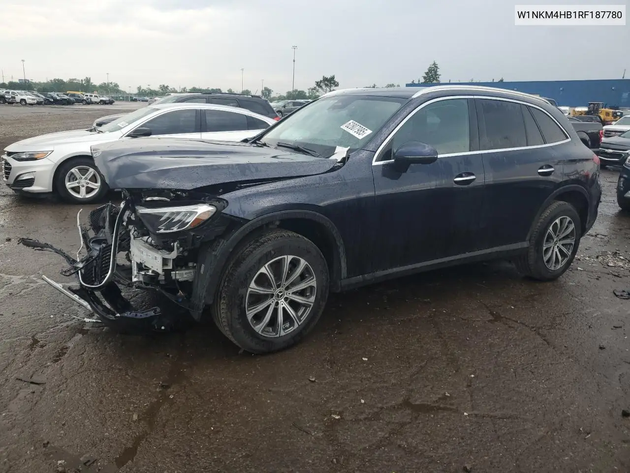 2024 Mercedes-Benz Glc 300 4Matic VIN: W1NKM4HB1RF187780 Lot: 62807985