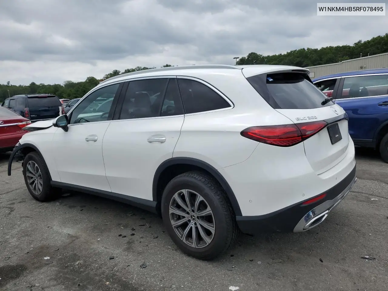 2024 Mercedes-Benz Glc 300 4Matic VIN: W1NKM4HB5RF078495 Lot: 63829555