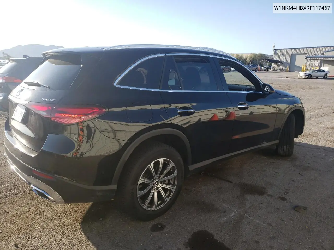 2024 Mercedes-Benz Glc 300 4Matic VIN: W1NKM4HBXRF117467 Lot: 65845545