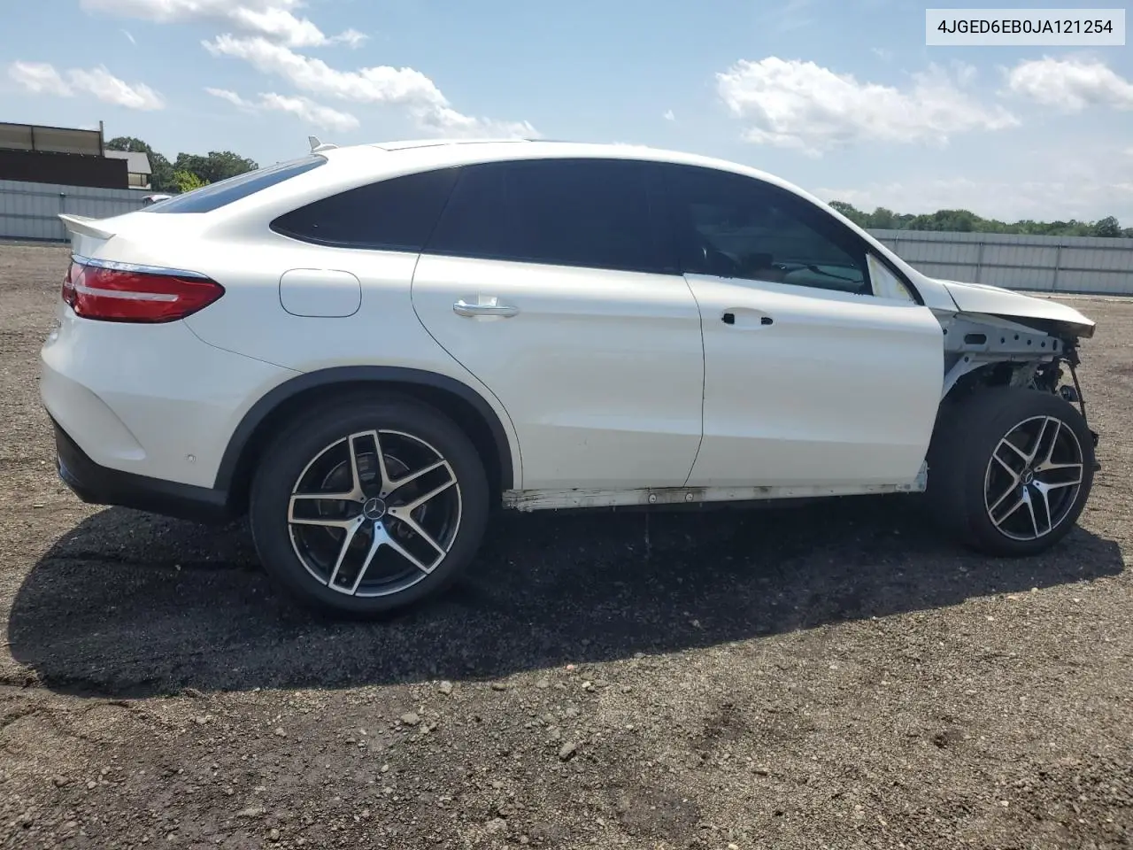 2018 Mercedes-Benz Gle Coupe 43 Amg VIN: 4JGED6EB0JA121254 Lot: 65152985