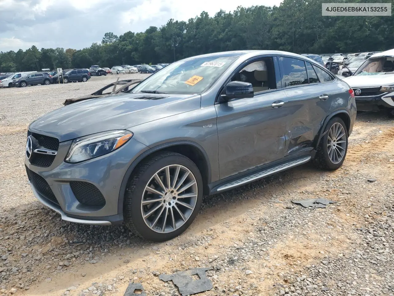 2019 Mercedes-Benz Gle Coupe 43 Amg VIN: 4JGED6EB6KA153255 Lot: 62962015