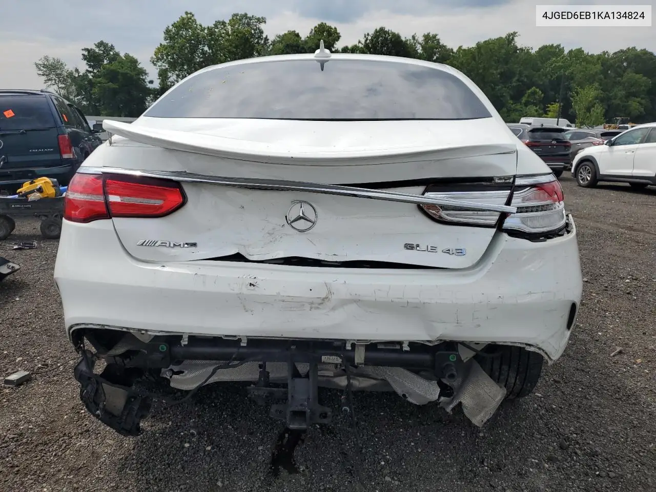 2019 Mercedes-Benz Gle Coupe 43 Amg VIN: 4JGED6EB1KA134824 Lot: 64556955