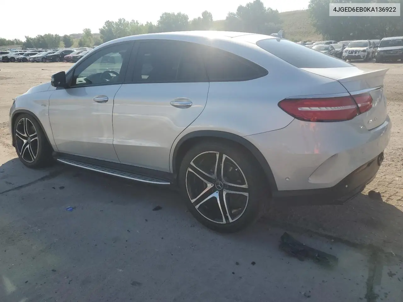 2019 Mercedes-Benz Gle Coupe 43 Amg VIN: 4JGED6EB0KA136922 Lot: 65579095