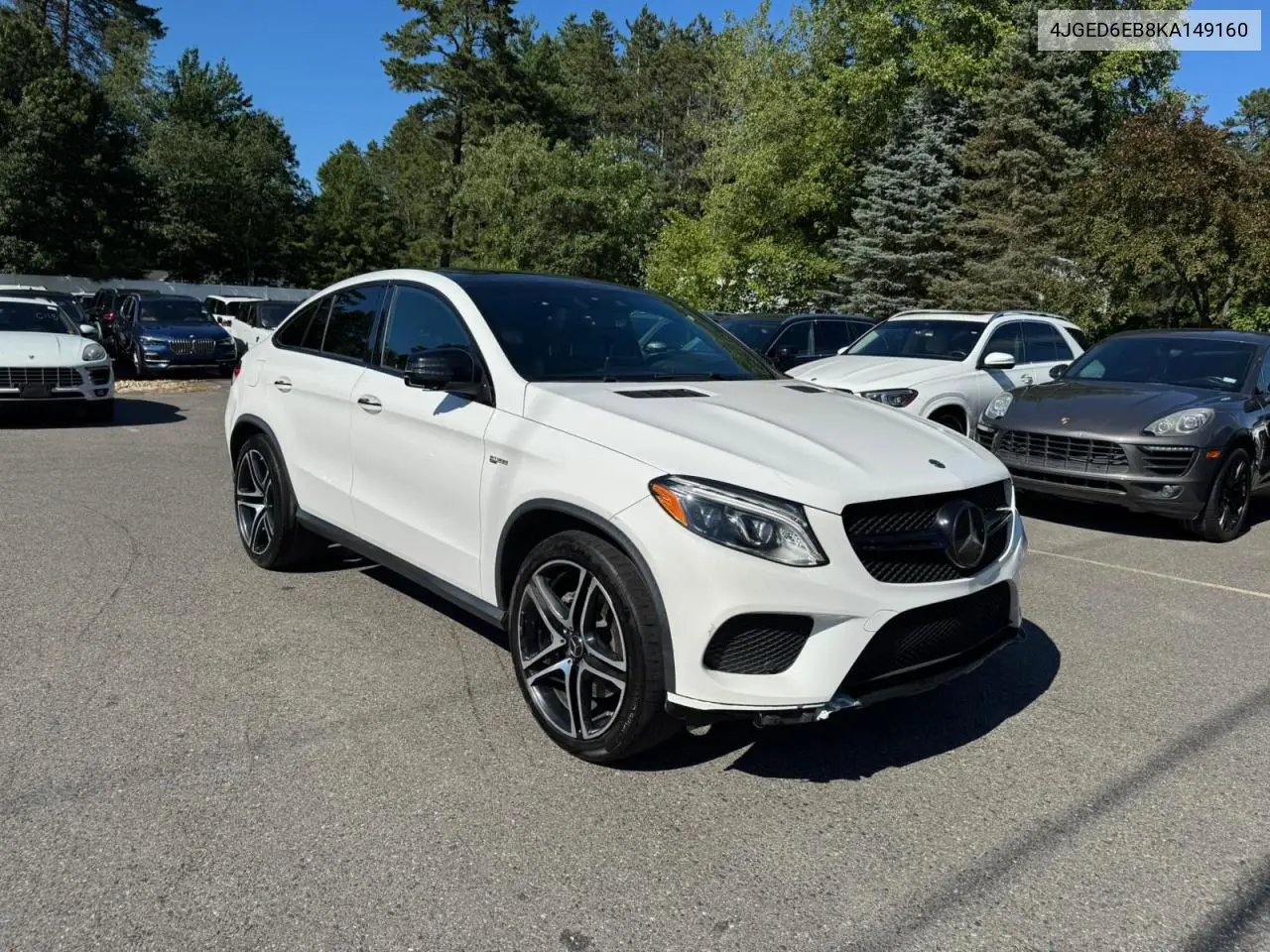 2019 Mercedes-Benz Gle Coupe 43 Amg VIN: 4JGED6EB8KA149160 Lot: 65841325