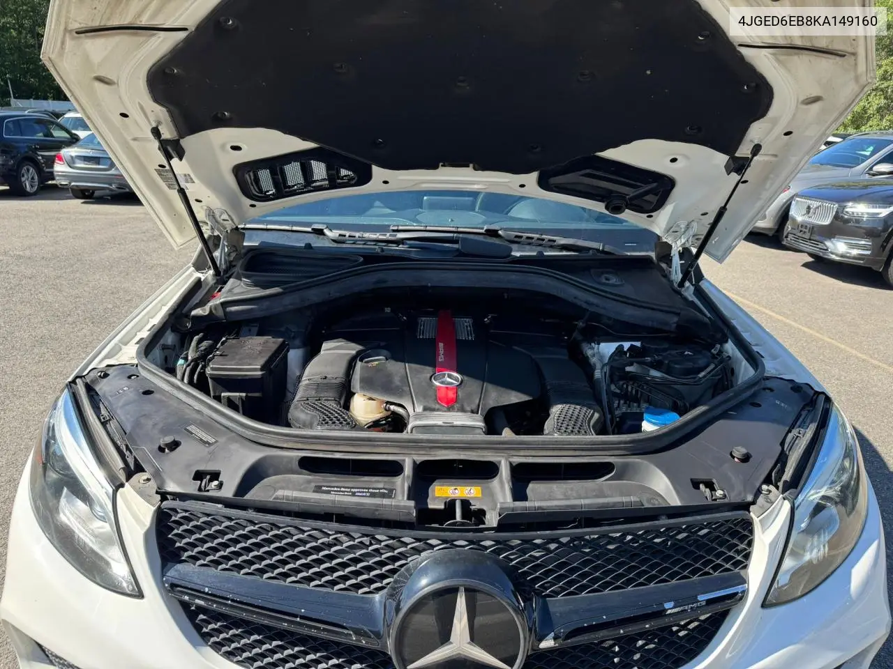 2019 Mercedes-Benz Gle Coupe 43 Amg VIN: 4JGED6EB8KA149160 Lot: 65841325