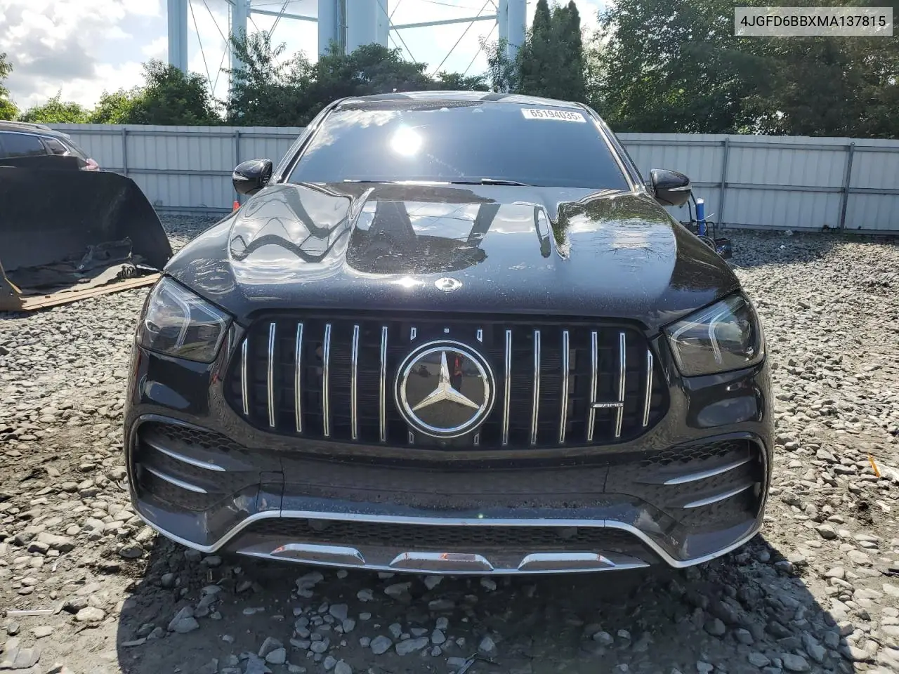 2021 Mercedes-Benz Gle Coupe Amg 53 4Matic VIN: 4JGFD6BBXMA137815 Lot: 65194035