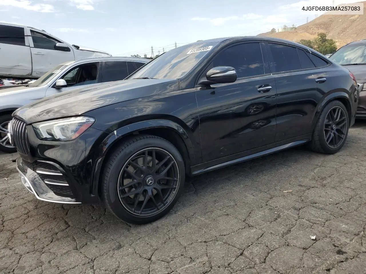 2021 Mercedes-Benz Gle Coupe Amg 53 4Matic VIN: 4JGFD6BB3MA257083 Lot: 65208305