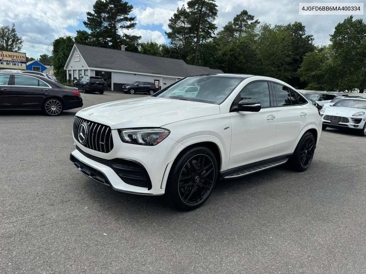 2021 Mercedes-Benz Gle Coupe Amg 53 4Matic VIN: 4JGFD6BB6MA400334 Lot: 65643675