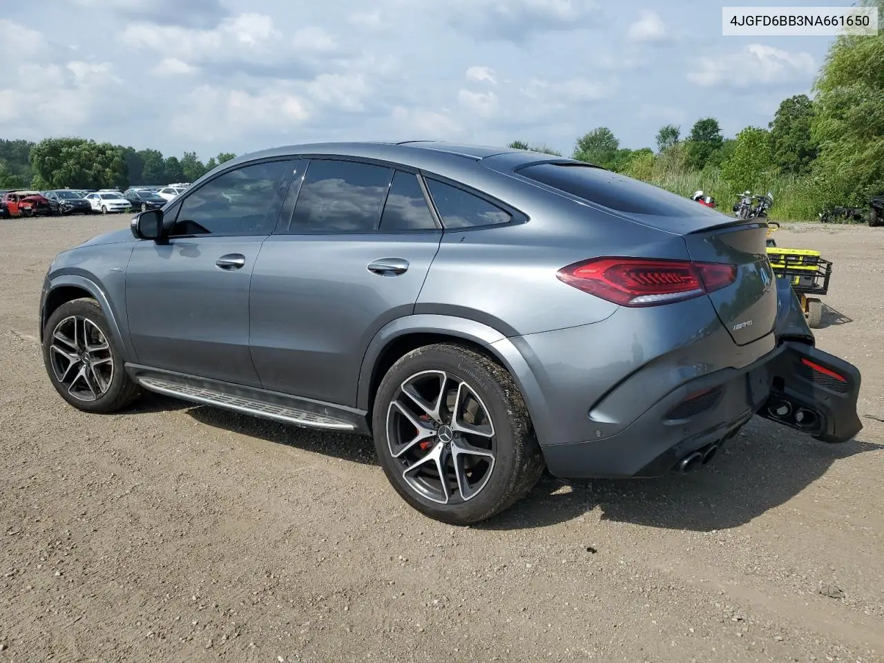 2022 Mercedes-Benz Gle Coupe Amg 53 4Matic VIN: 4JGFD6BB3NA661650 Lot: 65556915