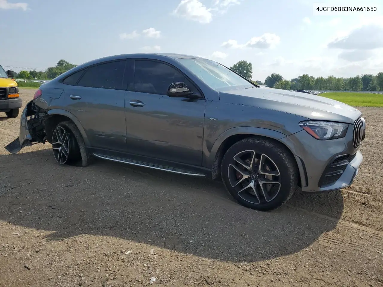 2022 Mercedes-Benz Gle Coupe Amg 53 4Matic VIN: 4JGFD6BB3NA661650 Lot: 65556915