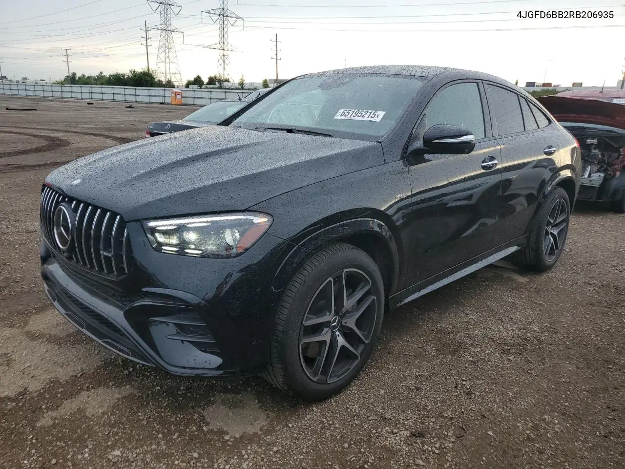 2024 Mercedes-Benz Gle Coupe Amg 53 4Matic VIN: 4JGFD6BB2RB206935 Lot: 65195215