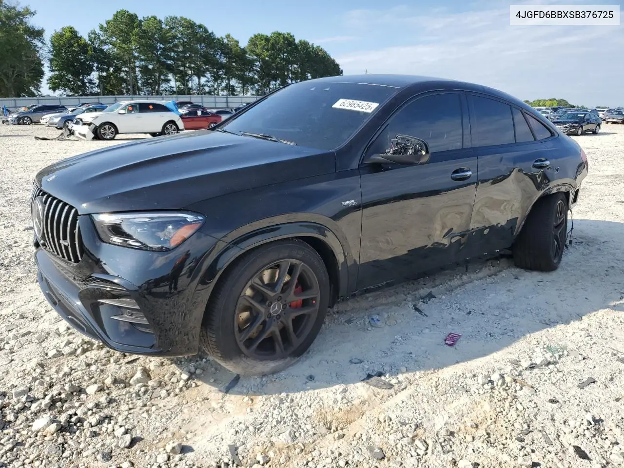 2025 Mercedes-Benz Gle Coupe Amg 53 4Matic VIN: 4JGFD6BBXSB376725 Lot: 62985425