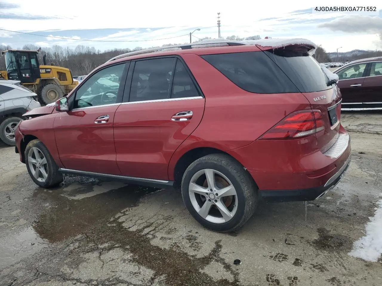 2016 Mercedes-Benz Gle 350 4Matic VIN: 4JGDA5HBXGA771552 Lot: 45095975