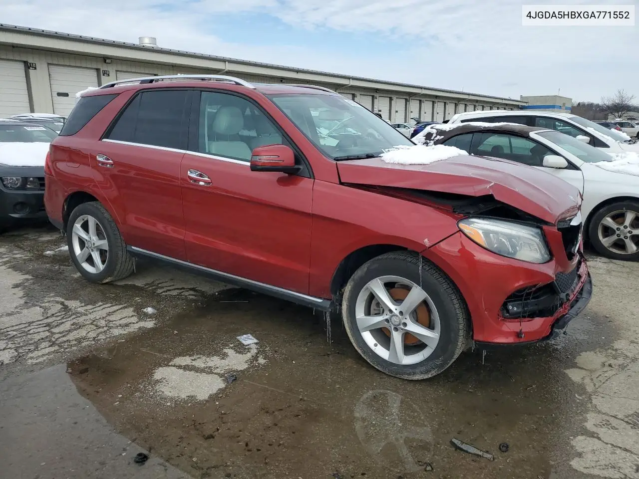 2016 Mercedes-Benz Gle 350 4Matic VIN: 4JGDA5HBXGA771552 Lot: 45095975