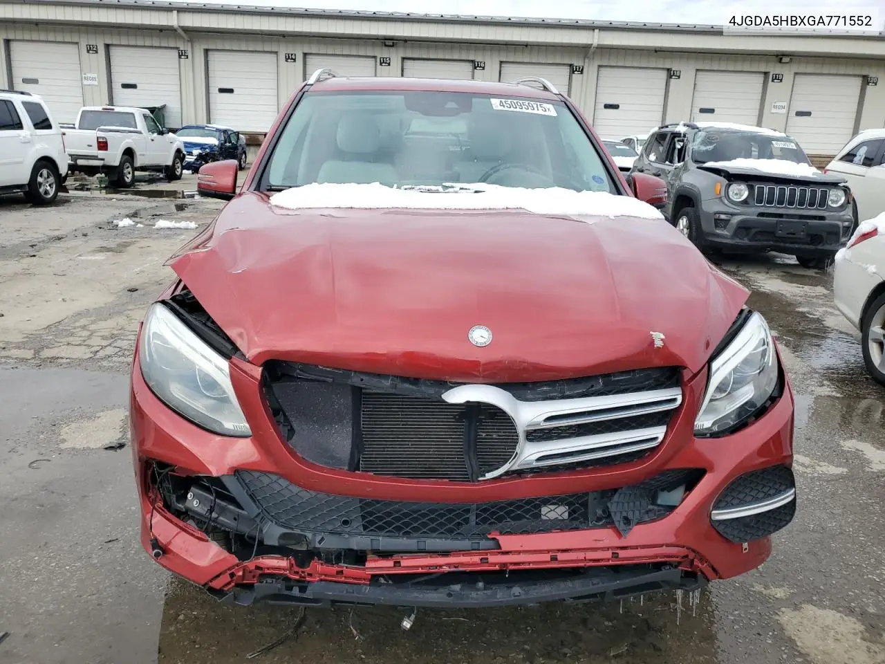2016 Mercedes-Benz Gle 350 4Matic VIN: 4JGDA5HBXGA771552 Lot: 45095975