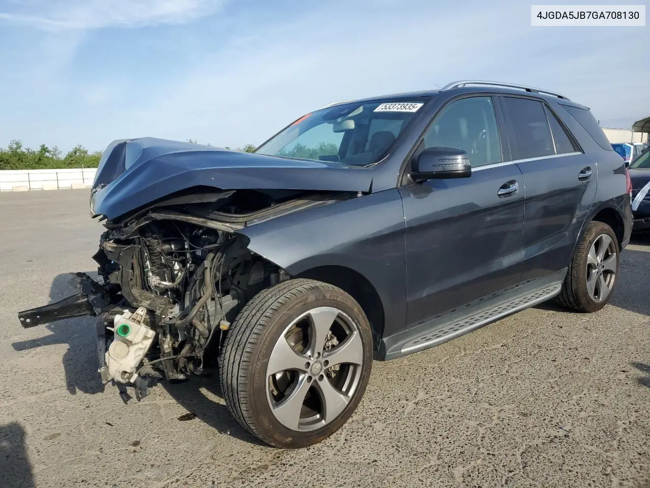 2016 Mercedes-Benz Gle 350 VIN: 4JGDA5JB7GA708130 Lot: 53373935
