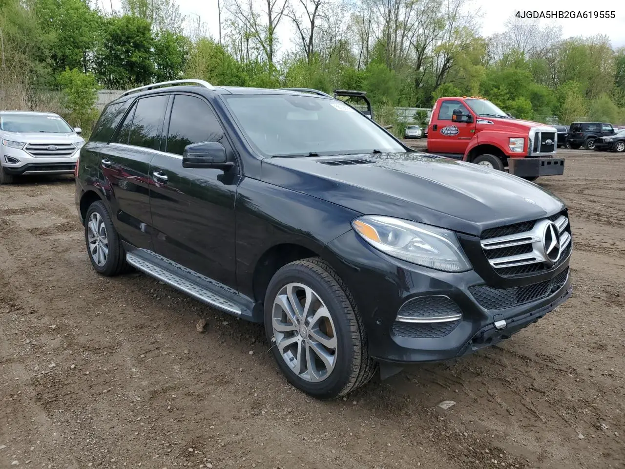 2016 Mercedes-Benz Gle 350 4Matic VIN: 4JGDA5HB2GA619555 Lot: 56095035
