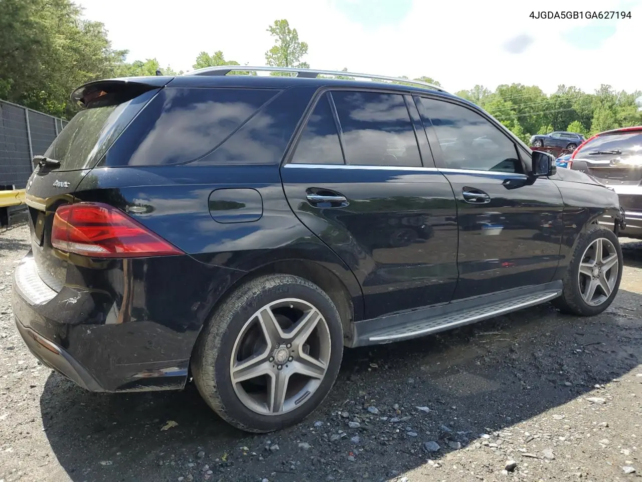 2016 Mercedes-Benz Gle 400 4Matic VIN: 4JGDA5GB1GA627194 Lot: 56386295