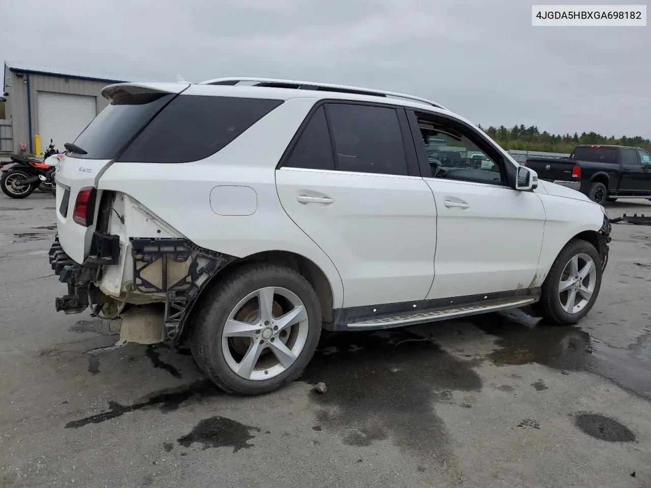 2016 Mercedes-Benz Gle 350 4Matic VIN: 4JGDA5HBXGA698182 Lot: 56477465