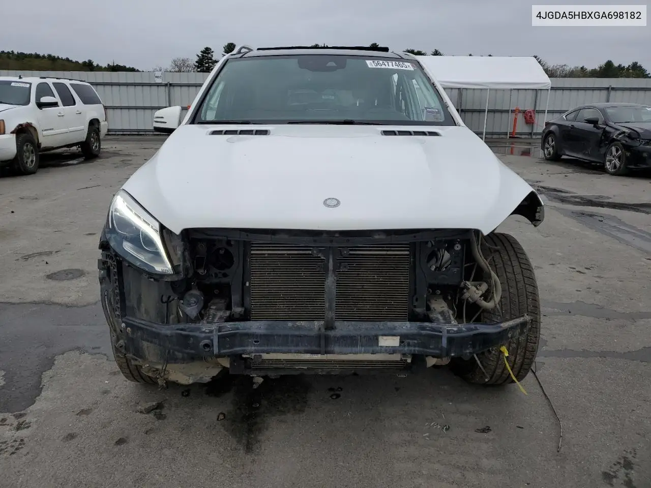 2016 Mercedes-Benz Gle 350 4Matic VIN: 4JGDA5HBXGA698182 Lot: 56477465