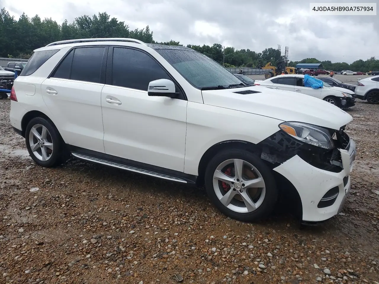 2016 Mercedes-Benz Gle 350 4Matic VIN: 4JGDA5HB9GA757934 Lot: 56551375