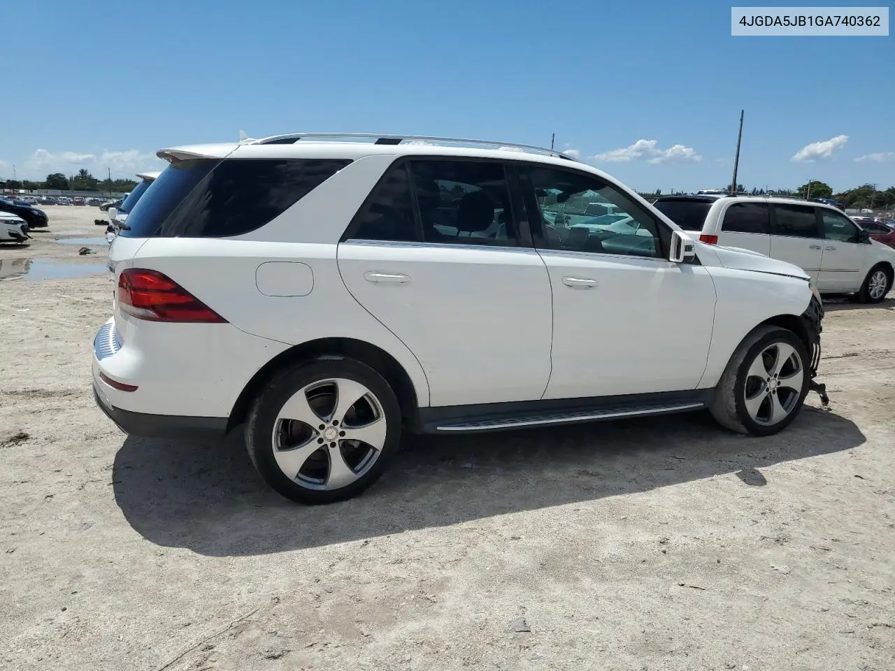 2016 Mercedes-Benz Gle 350 VIN: 4JGDA5JB1GA740362 Lot: 56634105