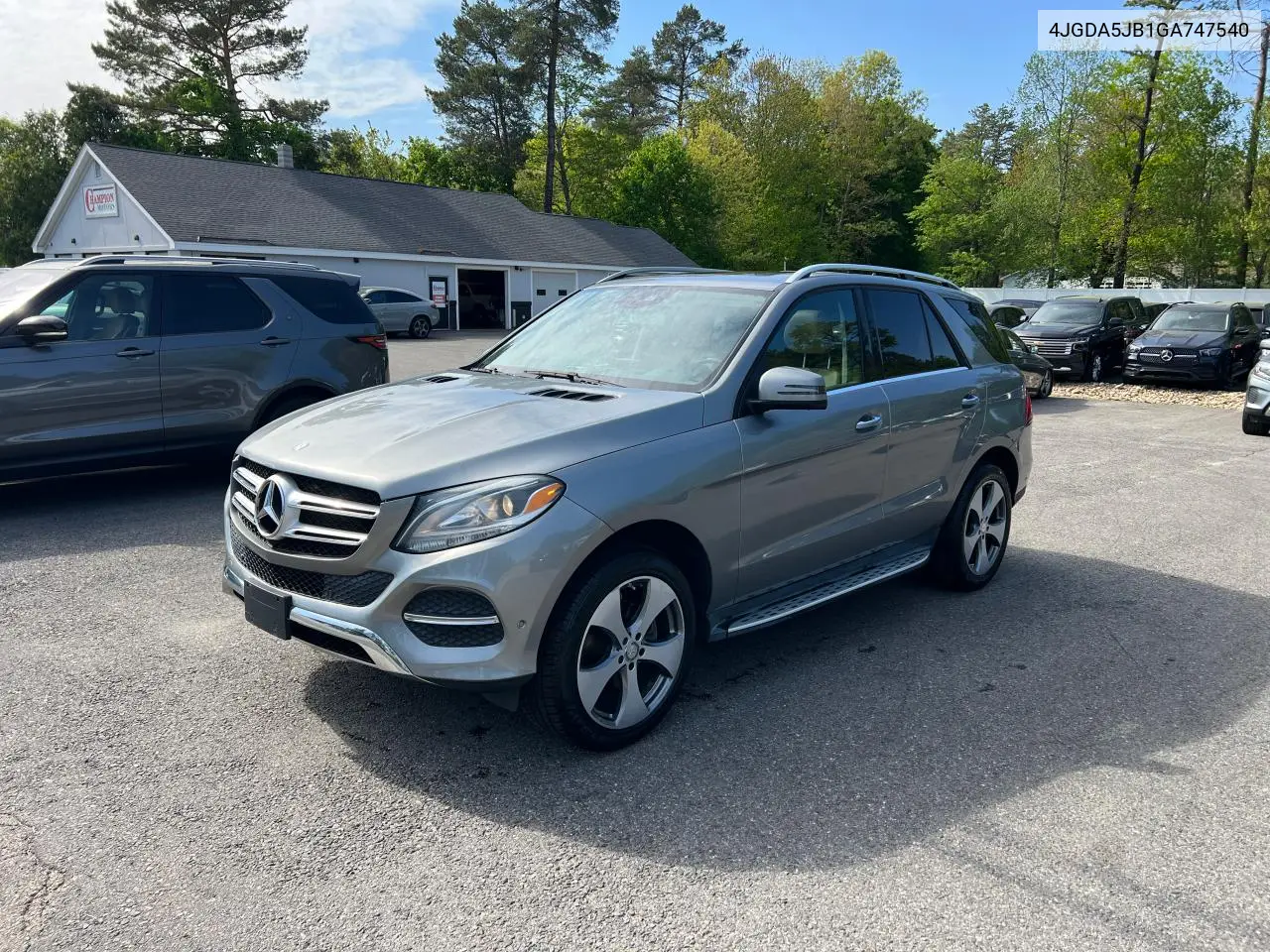 2016 Mercedes-Benz Gle 350 VIN: 4JGDA5JB1GA747540 Lot: 57175375