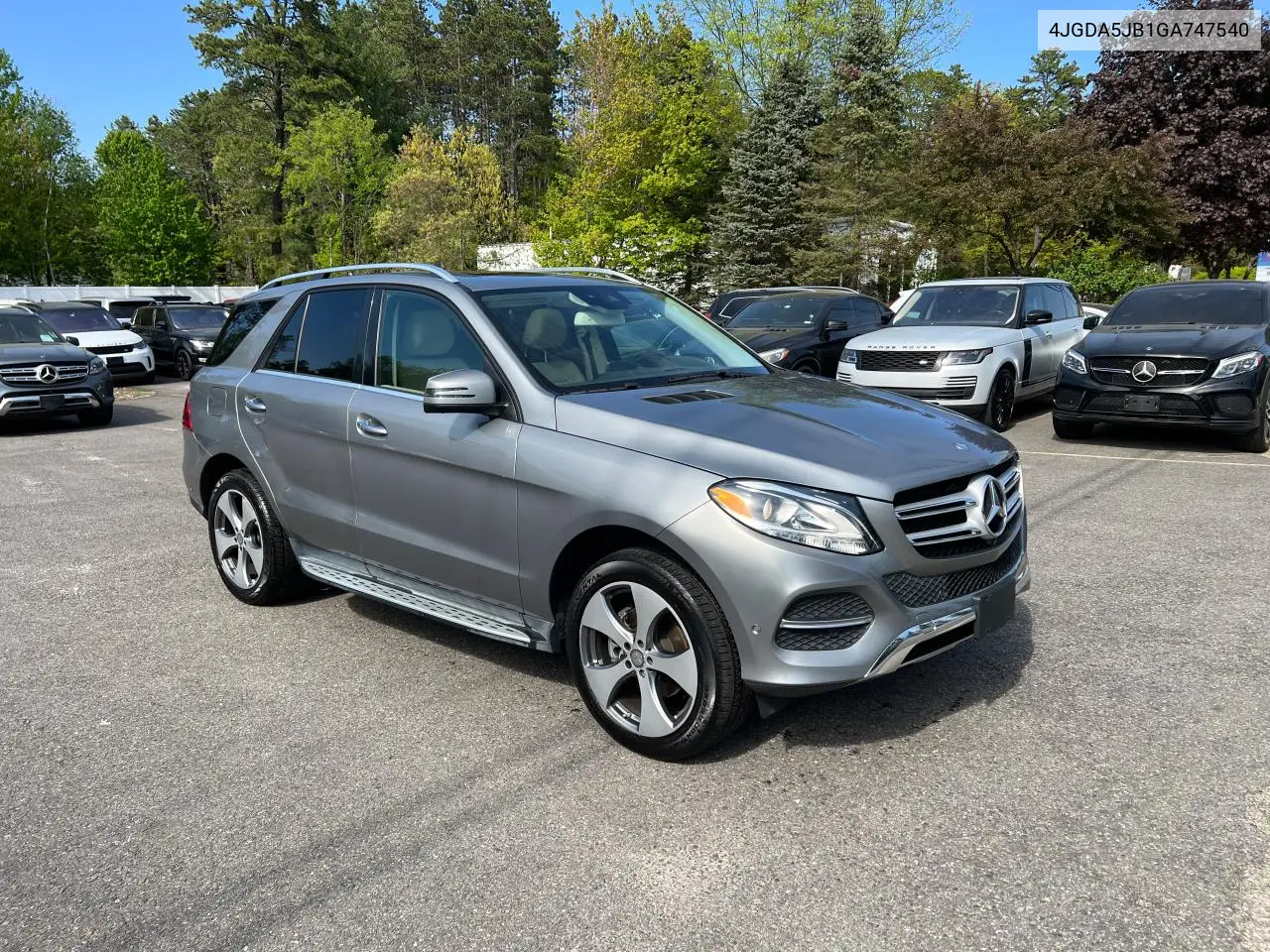 2016 Mercedes-Benz Gle 350 VIN: 4JGDA5JB1GA747540 Lot: 57175375