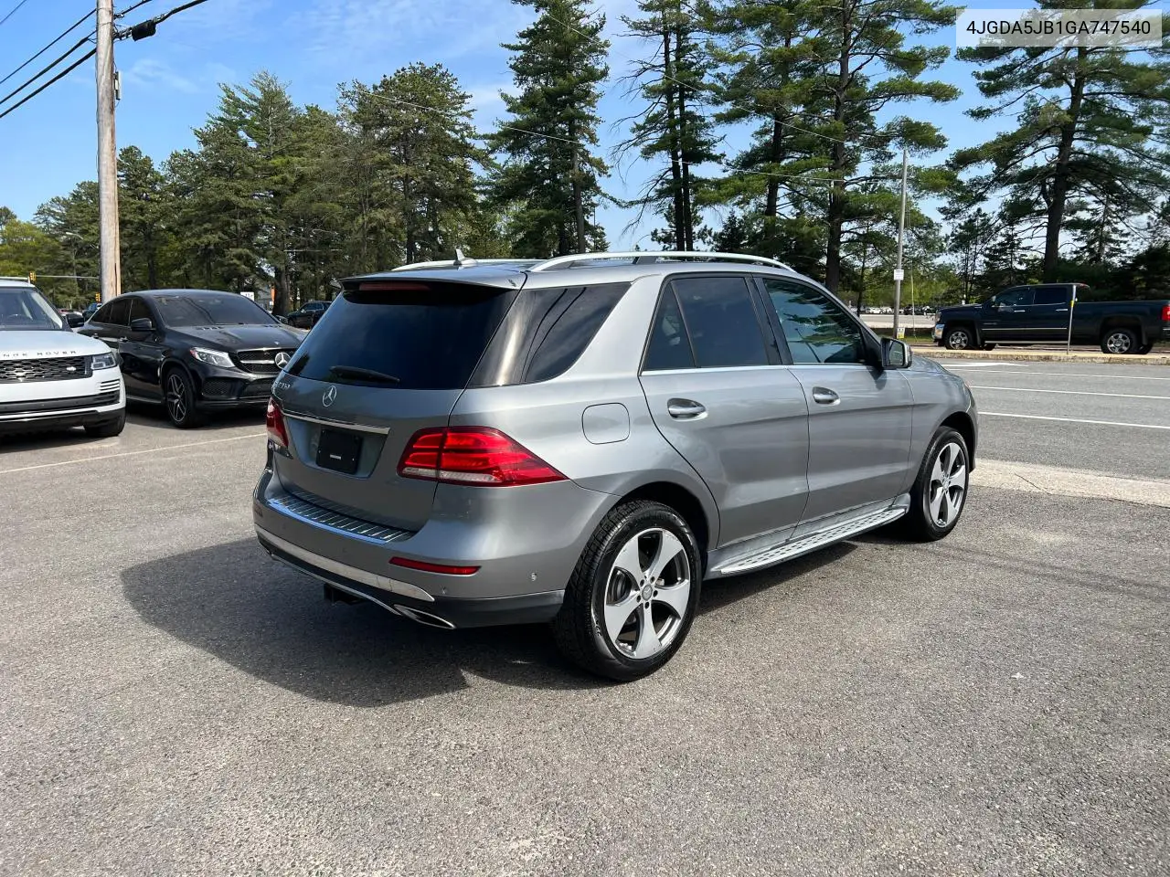 2016 Mercedes-Benz Gle 350 VIN: 4JGDA5JB1GA747540 Lot: 57175375