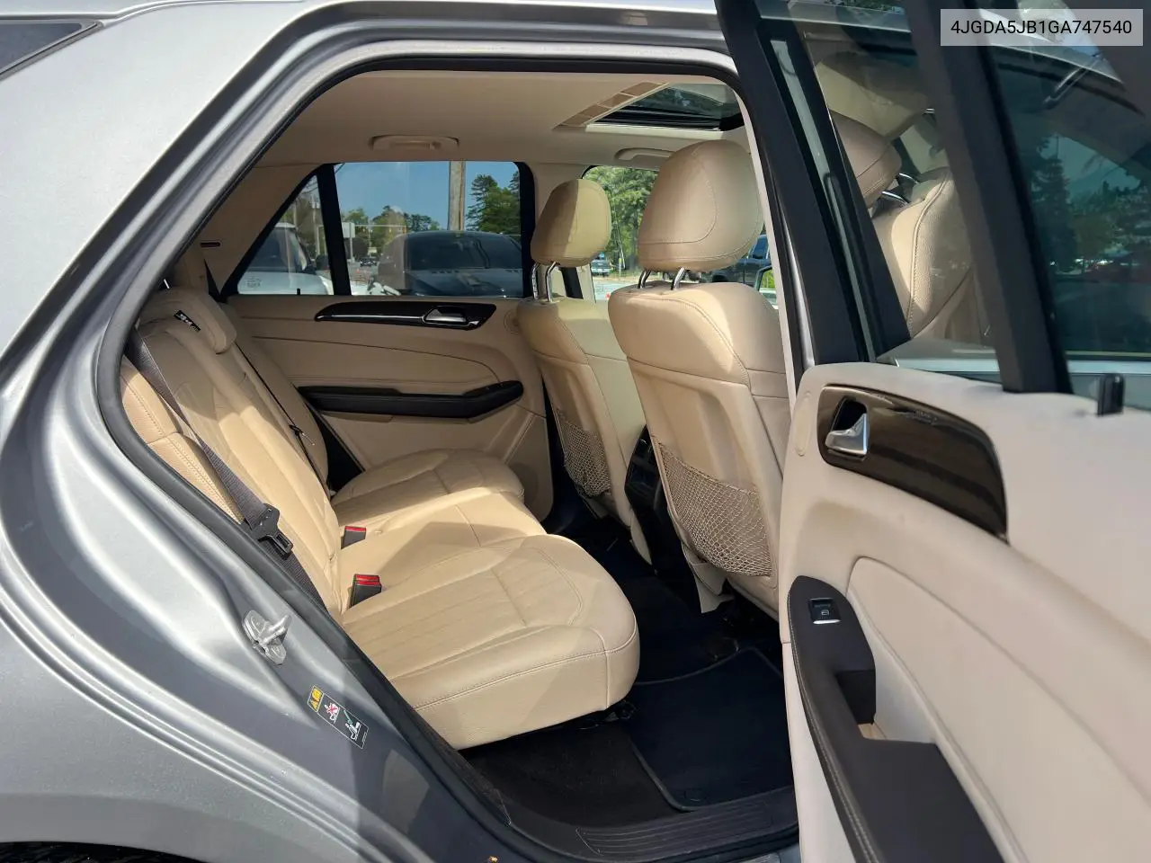 2016 Mercedes-Benz Gle 350 VIN: 4JGDA5JB1GA747540 Lot: 57175375
