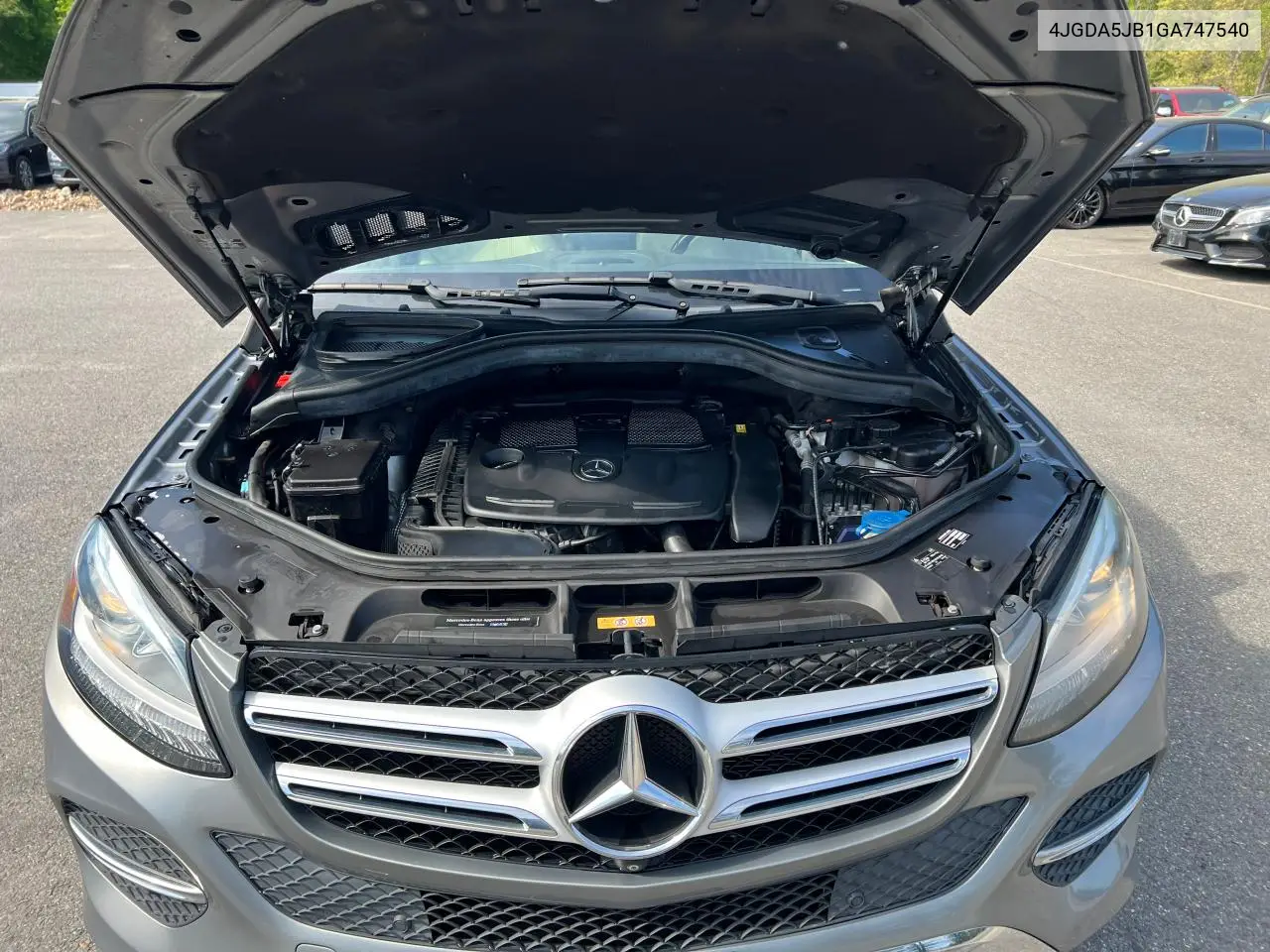 2016 Mercedes-Benz Gle 350 VIN: 4JGDA5JB1GA747540 Lot: 57175375
