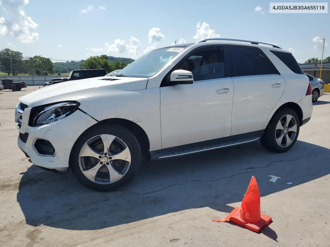 2016 Mercedes-Benz Gle 350 VIN: 4JGDA5JB3GA655118 Lot: 61750245