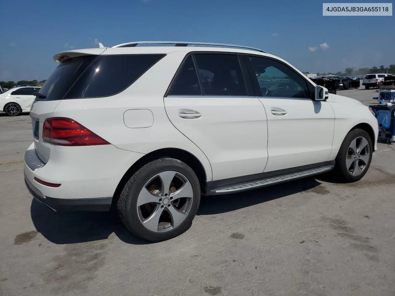 2016 Mercedes-Benz Gle 350 VIN: 4JGDA5JB3GA655118 Lot: 61750245