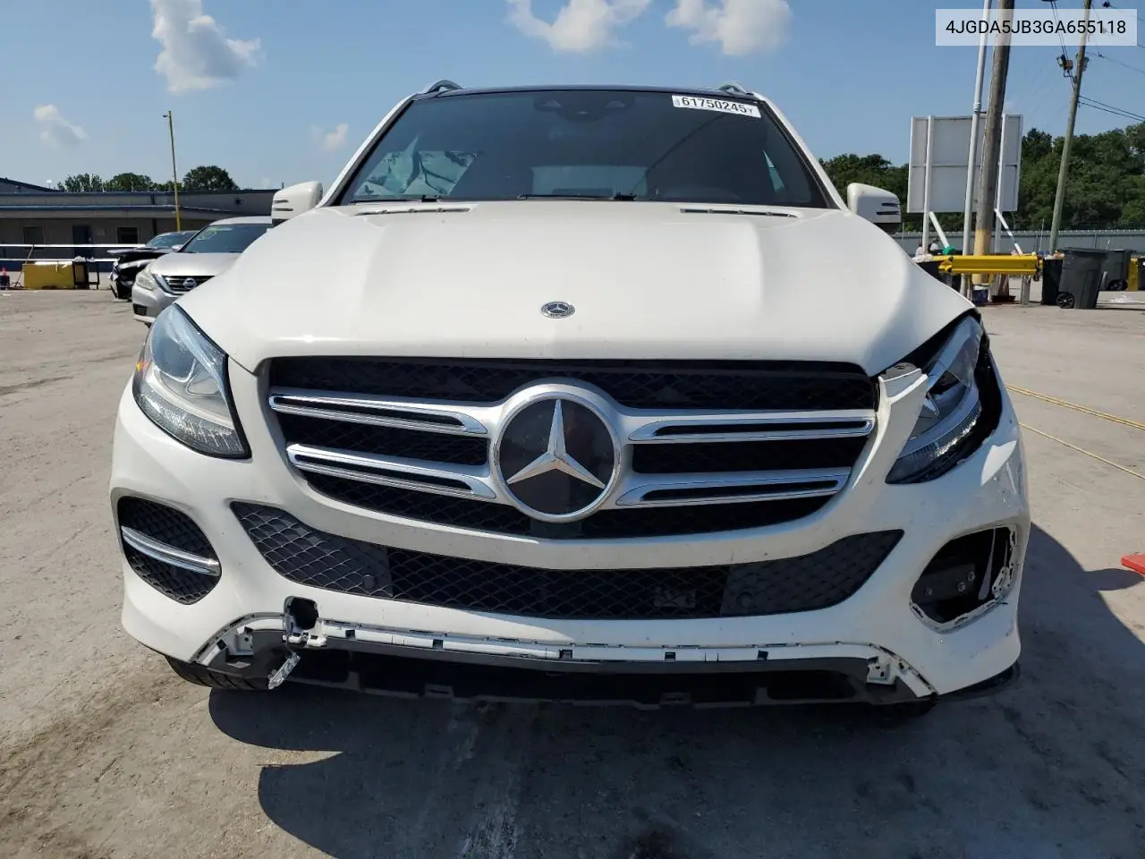 2016 Mercedes-Benz Gle 350 VIN: 4JGDA5JB3GA655118 Lot: 61750245