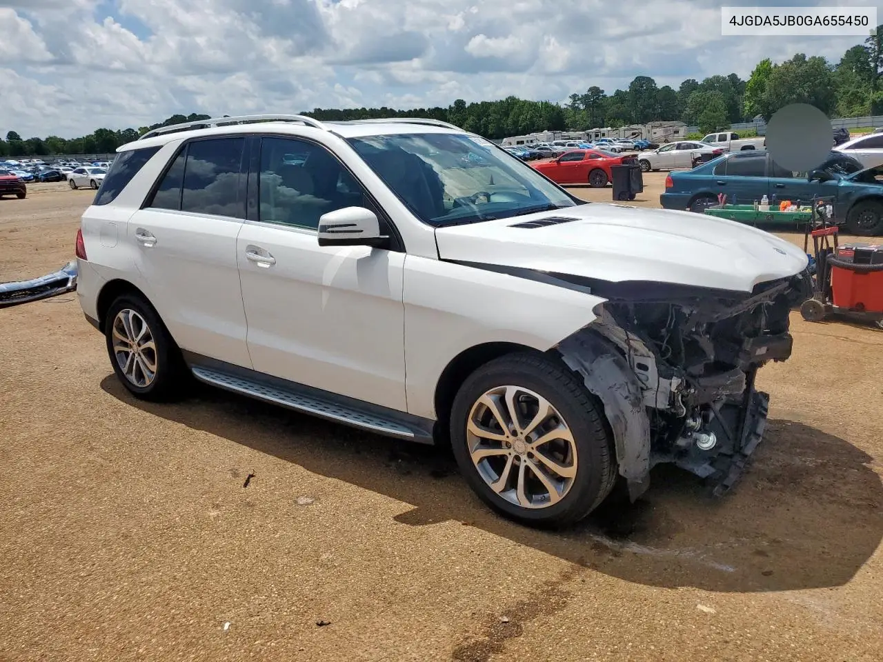 2016 Mercedes-Benz Gle 350 VIN: 4JGDA5JB0GA655450 Lot: 61983745