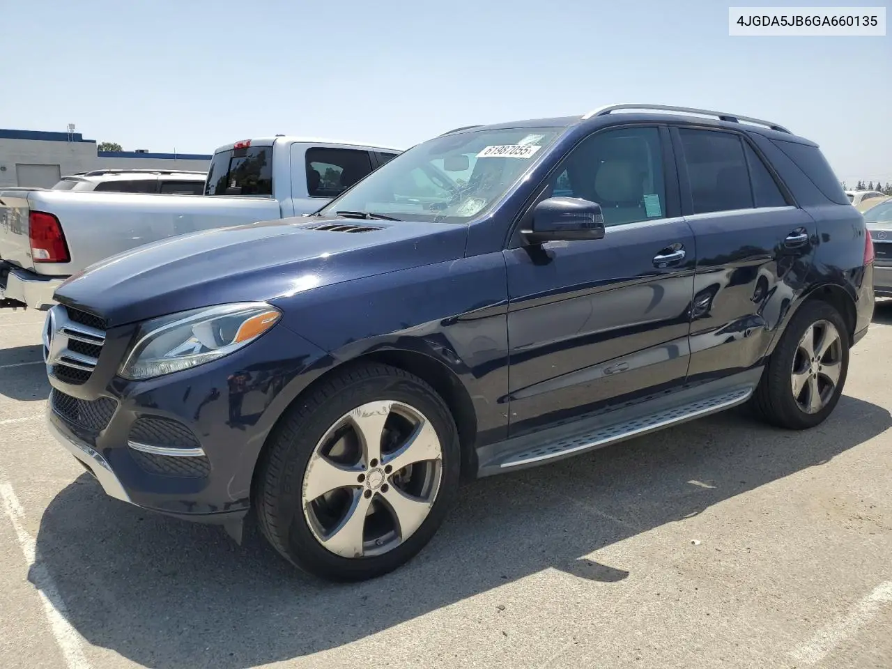 2016 Mercedes-Benz Gle 350 VIN: 4JGDA5JB6GA660135 Lot: 61987055