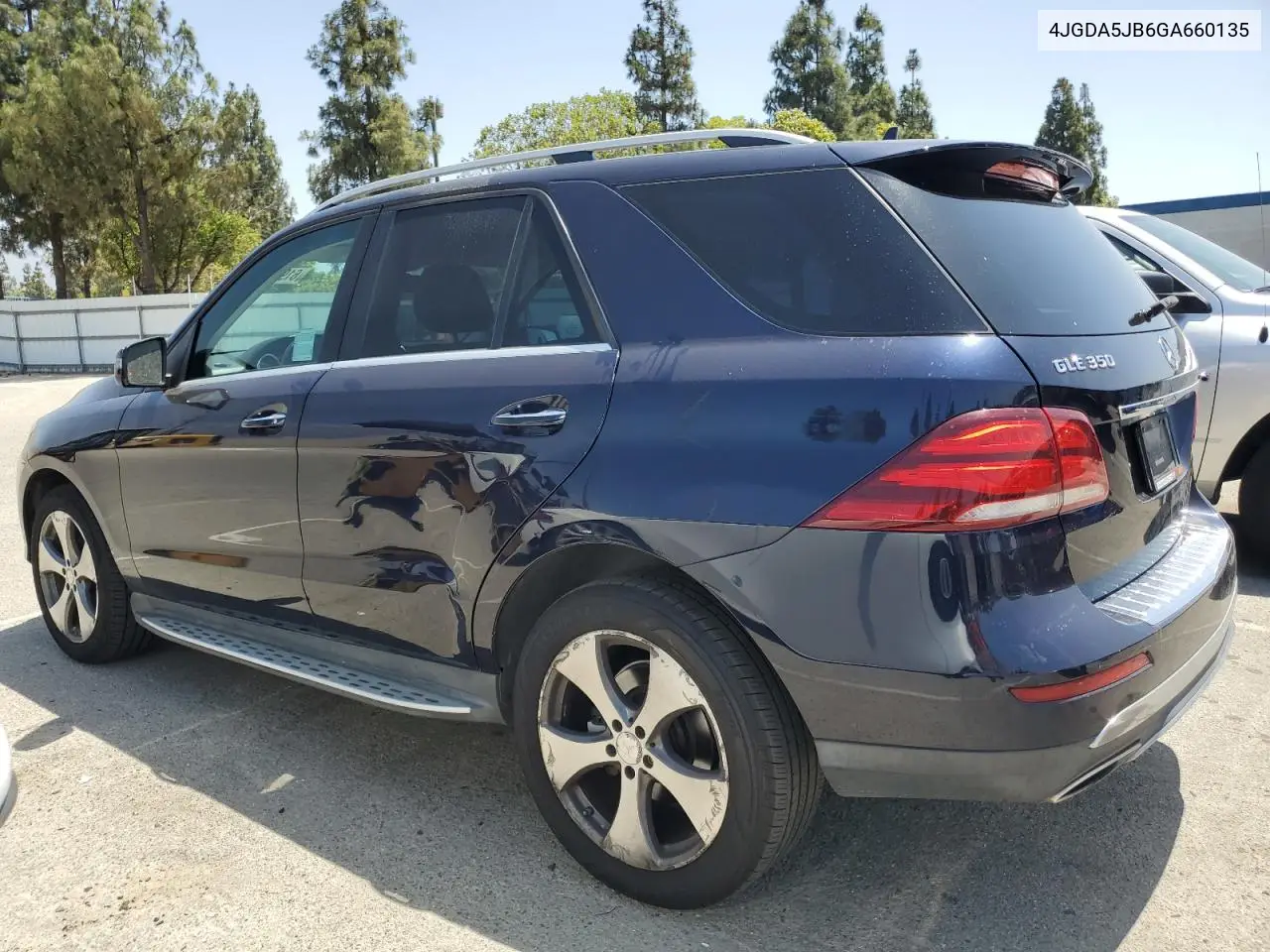 2016 Mercedes-Benz Gle 350 VIN: 4JGDA5JB6GA660135 Lot: 61987055