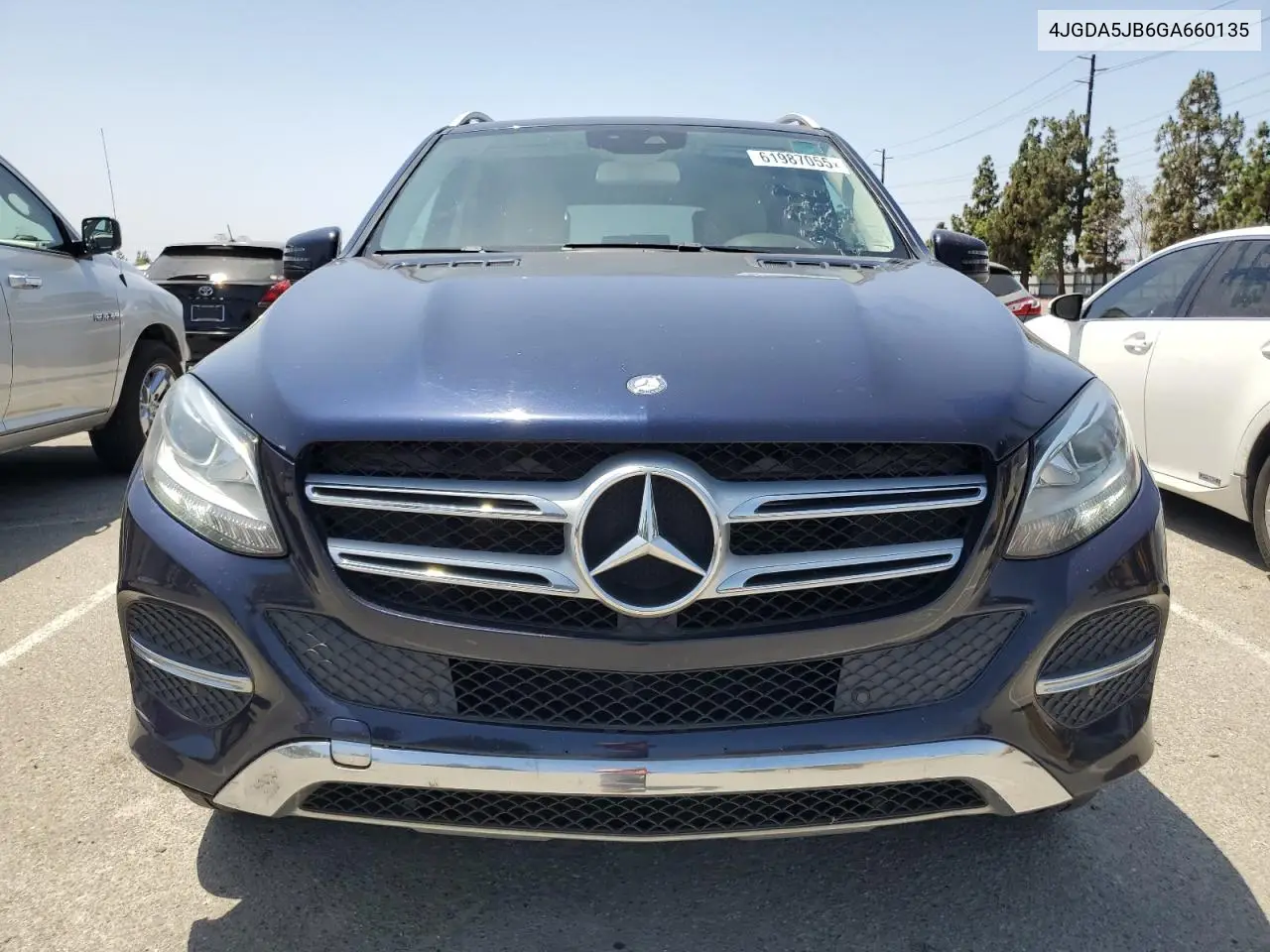 2016 Mercedes-Benz Gle 350 VIN: 4JGDA5JB6GA660135 Lot: 61987055