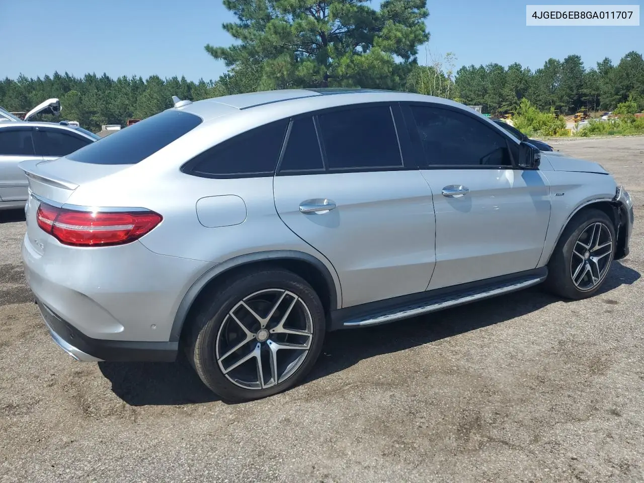2016 Mercedes-Benz Gle Coupe 450 4Matic VIN: 4JGED6EB8GA011707 Lot: 62129745
