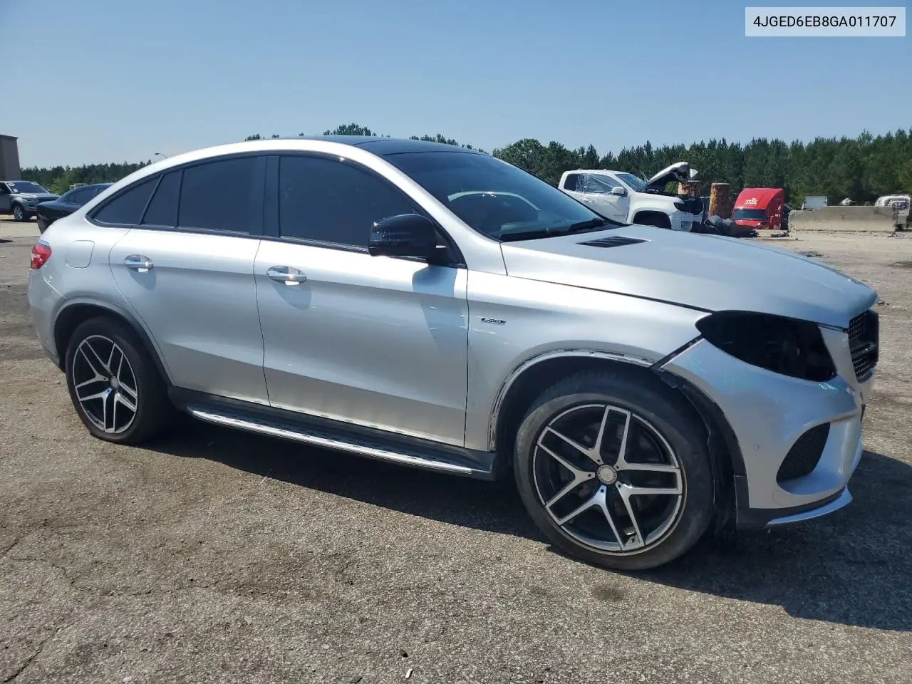 2016 Mercedes-Benz Gle Coupe 450 4Matic VIN: 4JGED6EB8GA011707 Lot: 62129745