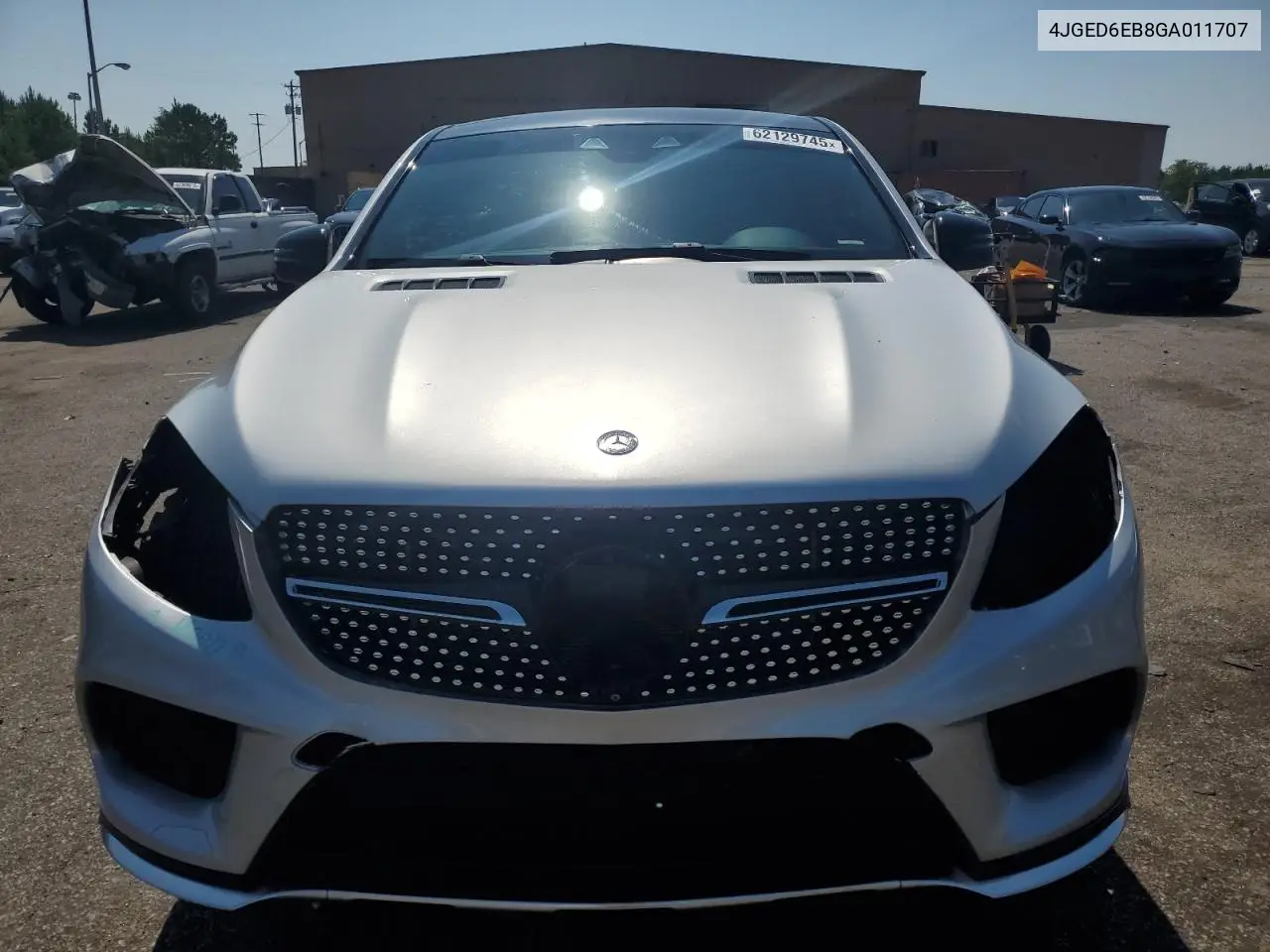 2016 Mercedes-Benz Gle Coupe 450 4Matic VIN: 4JGED6EB8GA011707 Lot: 62129745