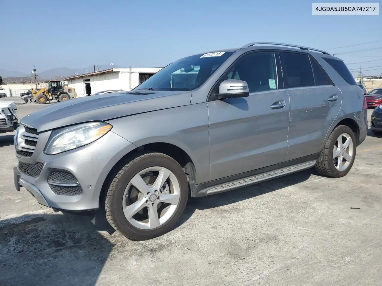 2016 Mercedes-Benz Gle 350 VIN: 4JGDA5JB5GA747217 Lot: 62412715