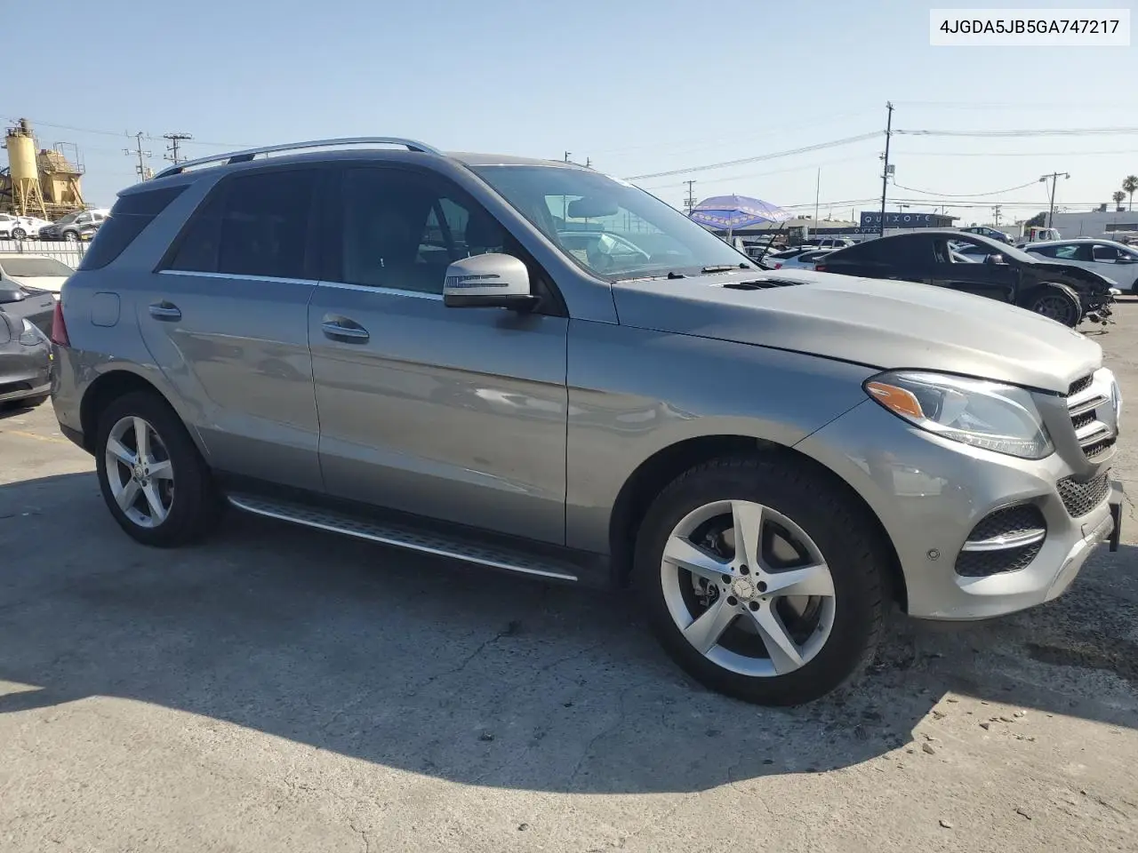 2016 Mercedes-Benz Gle 350 VIN: 4JGDA5JB5GA747217 Lot: 62412715